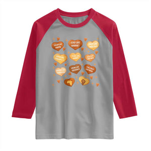 Black History Leaders Raglan Shirt African American Teachers Pride TS12 Sport Gray Red Print Your Wear