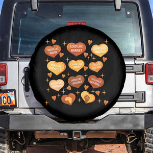 Black History Leaders Spare Tire Cover African American Teachers Pride TS12 No hole Black Print Your Wear