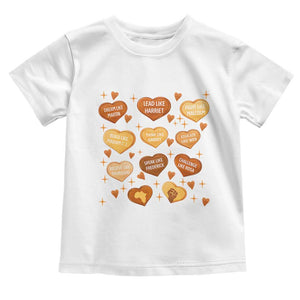 Black History Leaders Toddler T Shirt African American Teachers Pride TS12 White Print Your Wear