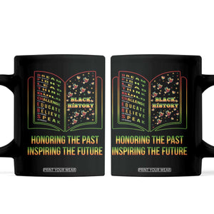 Black History Leaders Book Coffee Mug African American History For Teachers TS12 Black Print Your Wear