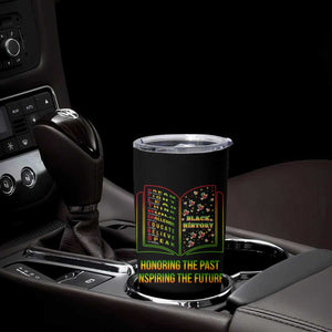 Black History Leaders Book Tumbler Cup African American History For Teachers TS12 Print Your Wear