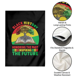 Black History Honoring The Past Inspiring The Future Garden Flag African American Pride TS12 Print Your Wear