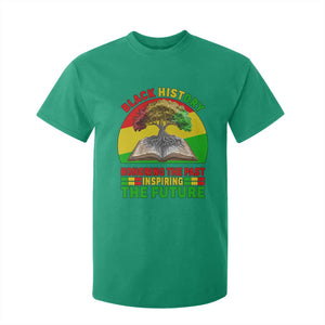 Black History Honoring The Past Inspiring The Future T Shirt For Kid African American Pride TS12 Irish Green Print Your Wear