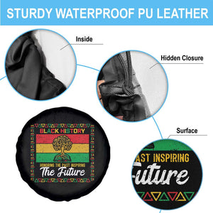 Black History Month Spare Tire Cover Honoring The Past Inspiring The Future TS12 Print Your Wear