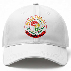 Inspiring The Future Honoring The Past Baseball Cap African American Heritage TS12 Print Your Wear