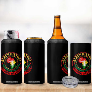 Inspiring The Future Honoring The Past 4 in 1 Can Cooler Tumbler African American Heritage TS12 Print Your Wear