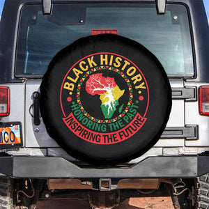 Inspiring The Future Honoring The Past Spare Tire Cover African American Heritage TS12 No hole Black Print Your Wear