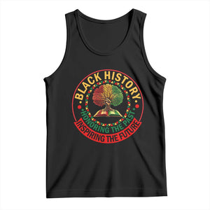 Black History Month Quote Tank Top Honoring The Past Inspiring The Future Gift TS12 Black Print Your Wear