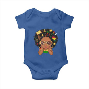 My Roots Black History Culture Pride Baby Onesie African American Heritage TS12 Royal Blue Print Your Wear