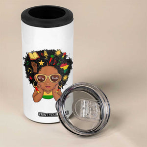 My Roots Black History Culture Pride 4 in 1 Can Cooler Tumbler African American Heritage TS12 Print Your Wear