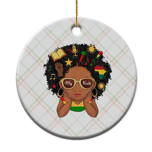 My Roots Black History Culture Pride Ceramic Ornament African American Heritage TS12 1pc Christmas Plaid Print Your Wear
