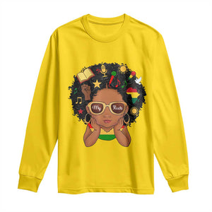 My Roots Black History Culture Pride Long Sleeve Shirt African American Heritage TS12 Daisy Print Your Wear