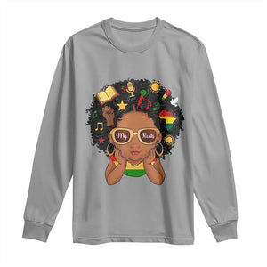 My Roots Black History Culture Pride Long Sleeve Shirt African American Heritage TS12 Sport Gray Print Your Wear