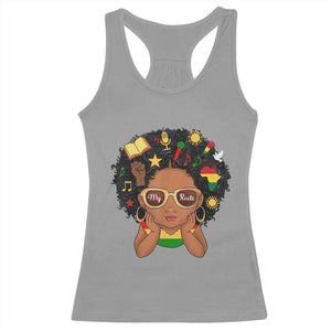 My Roots Black History Culture Pride Racerback Tank Top African American Heritage TS12 Sport Gray Print Your Wear