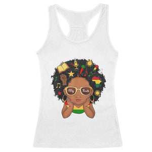 My Roots Black History Culture Pride Racerback Tank Top African American Heritage TS12 White Print Your Wear