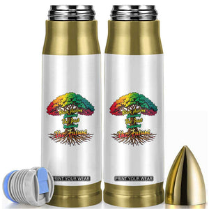 Black History Month Quote Bullet Tumbler Inspiring The Future Honoring The Past TS12 White Print Your Wear