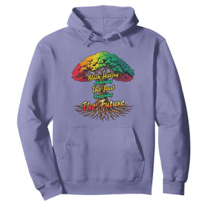 Black History Month Quote Hoodie Inspiring The Future Honoring The Past TS12 Violet Print Your Wear