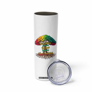 Black History Month Quote Skinny Tumbler Inspiring The Future Honoring The Past TS12 Print Your Wear
