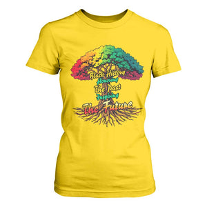 Black History Month Quote T Shirt For Women Inspiring The Future Honoring The Past TS12 Daisy Print Your Wear