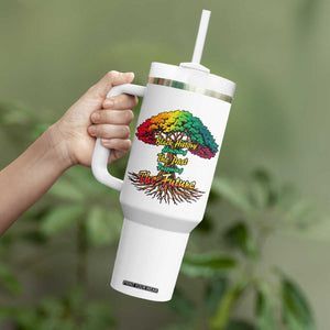 Black History Month Quote Tumbler With Handle Inspiring The Future Honoring The Past TS12 Print Your Wear