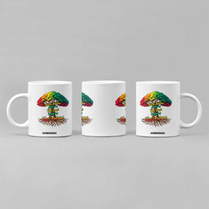 Black History Month Quote Coffee Mug Inspiring The Future Honoring The Past TS12 Print Your Wear
