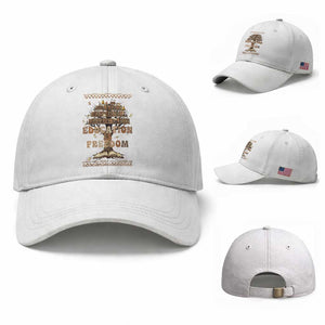 Education Is Freedom Teacher Gift Baseball Cap Inspirational Africa Map Book Stack TS12 Baseball Cap Universal Fit White Print Your Wear