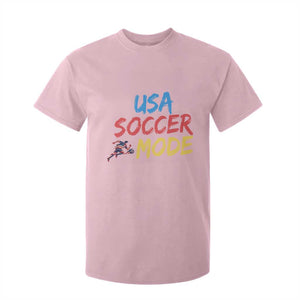 USA Soccer Mode T Shirt For Kid United States Team Pride TS12 Light Pink Print Your Wear