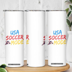 USA Soccer Mode Skinny Tumbler United States Team Pride TS12 Print Your Wear