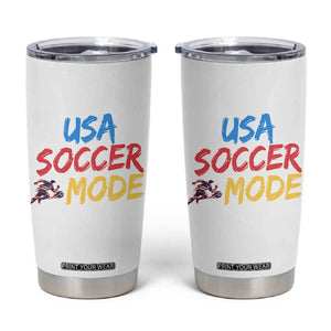 USA Soccer Mode Tumbler Cup United States Team Pride TS12 White Print Your Wear