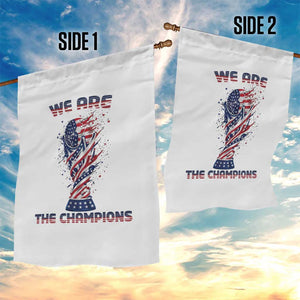 We Are Champions Garden Flag USA Soccer Lover Gift TS12 Print Your Wear