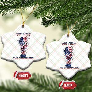 We Are Champions Ceramic Ornament USA Soccer Lover Gift TS12 Print Your Wear