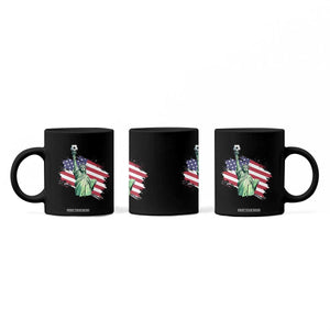 Statue Of Liberty Soccer Lover Coffee Mug New Yorker Fan Gift TS12 Print Your Wear