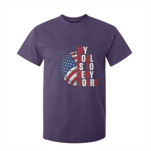 My Goal Is To Deny Yours T Shirt For Kid Soccer Goalie Gift TS12 Purple Print Your Wear
