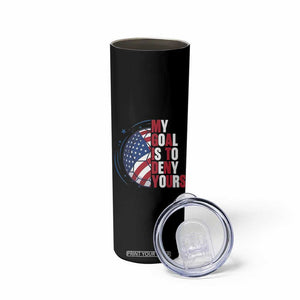 My Goal Is To Deny Yours Skinny Tumbler Soccer Goalie Gift TS12 Print Your Wear