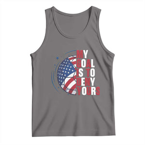 My Goal Is To Deny Yours Tank Top Soccer Goalie Gift TS12 Deep Heather Print Your Wear