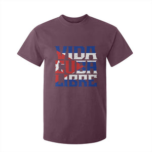 Viva Cuba Libre T Shirt For Kid Cuban Freedom Supporter TS12 Maroon Print Your Wear