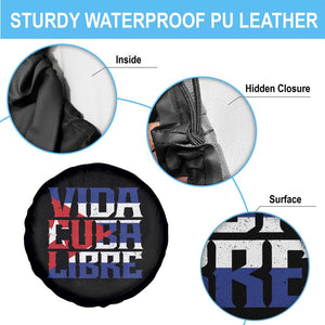 Viva Cuba Libre Spare Tire Cover Cuban Freedom Supporter TS12 Print Your Wear