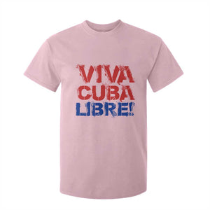 Viva Cuba Libre T Shirt For Kid SOS Cuba Stand With Freedom Movement TS12 Light Pink Print Your Wear