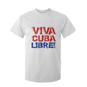 Viva Cuba Libre T Shirt For Kid SOS Cuba Stand With Freedom Movement TS12 White Print Your Wear
