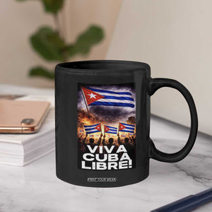 Viva Cuba Libre Coffee Mug Cuban Freedom Protest TS12 Print Your Wear