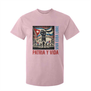 Cuban American Pride T Shirt For Kid Viva Cuba Libre Supporter TS12 Light Pink Print Your Wear