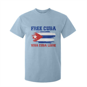 Cuban American Pride T Shirt For Kid Freedom For Cuba TS12 Light Blue Print Your Wear