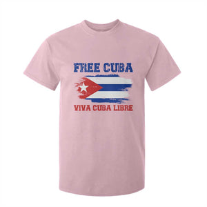 Cuban American Pride T Shirt For Kid Freedom For Cuba TS12 Light Pink Print Your Wear