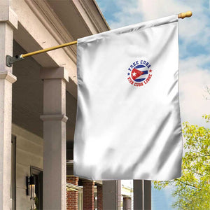 Free Cuba Viva Cuba Libre Garden Flag SOS Cuba Energy Crisis TS12 Print Your Wear
