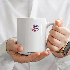 Free Cuba Viva Cuba Libre Coffee Mug SOS Cuba Energy Crisis TS12 Print Your Wear