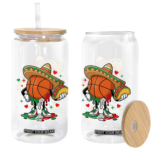 Funny Cinco De Mayo Basketball Glass Can Mexican Fiesta Party TS12 Print Your Wear