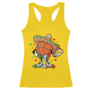 Funny Cinco De Mayo Basketball Racerback Tank Top Mexican Fiesta Party TS12 Daisy Print Your Wear