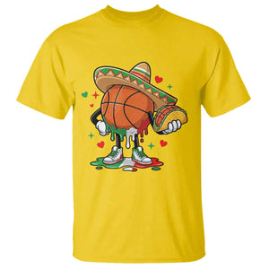 Funny Cinco De Mayo Basketball T Shirt Mexican Fiesta Party TS12 Daisy Print Your Wear
