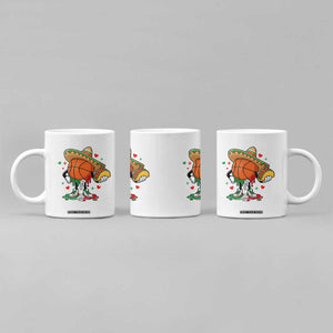 Funny Cinco De Mayo Basketball Coffee Mug Mexican Fiesta Party TS12 Print Your Wear