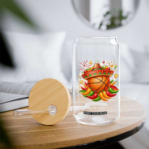 Funny Cinco De Mayo Basketball Glass Can Mexican Fiesta Hoops Party TS12 Print Your Wear